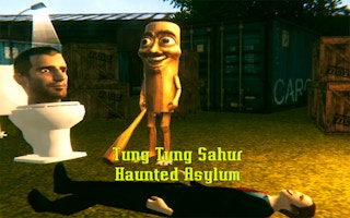 Image Tung Tung Sahur Haunted Asylum